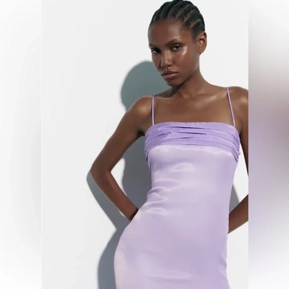 Zara Lavender Dress - Picture 4 of 10